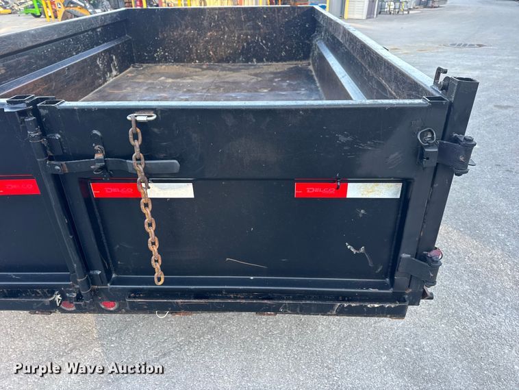 image for item DW6668 2020 Delco dump trailer