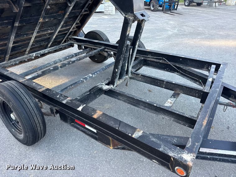 image for item DW6668 2020 Delco dump trailer