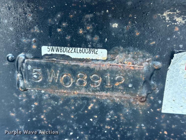 image for item DW6668 2020 Delco dump trailer