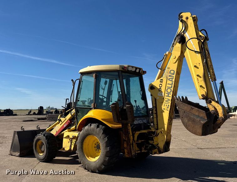 image for item DW6754 2004 New Holland LB90B backhoe