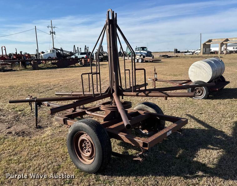 image for item DW6757 Shop built reel trailer