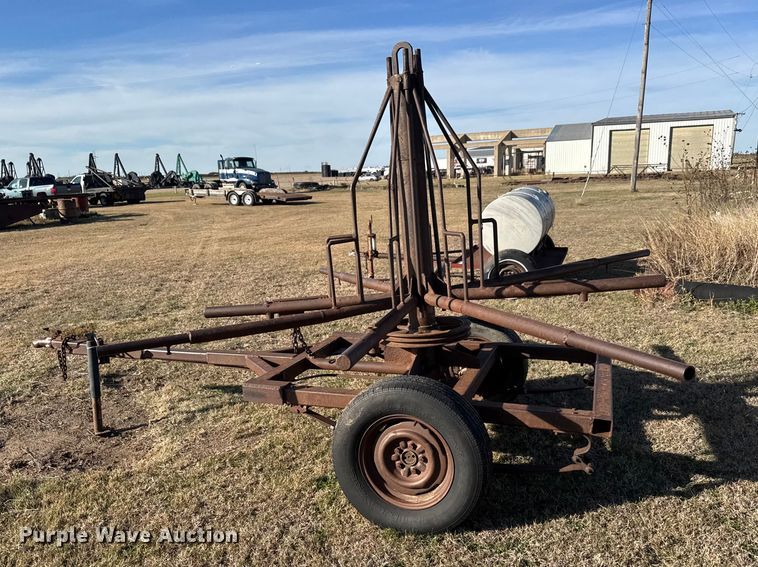 image for item DW6757 Shop built reel trailer