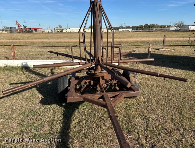 image for item DW6757 Shop built reel trailer