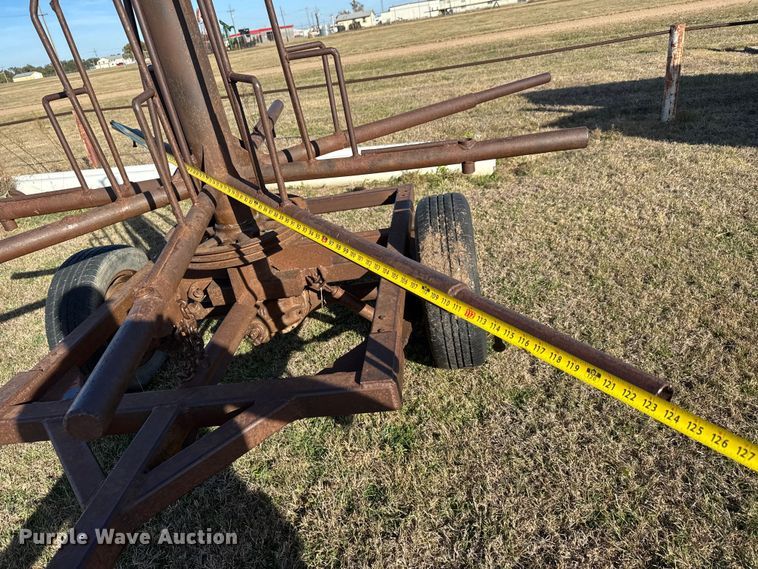 image for item DW6757 Shop built reel trailer