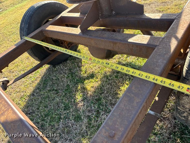 image for item DW6757 Shop built reel trailer