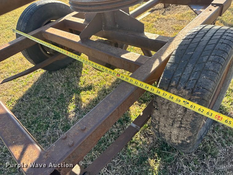 image for item DW6757 Shop built reel trailer