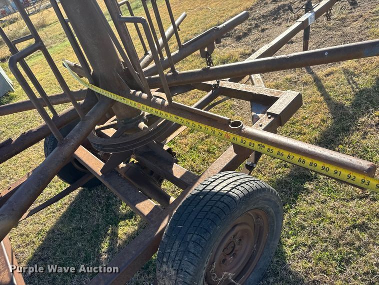 image for item DW6757 Shop built reel trailer