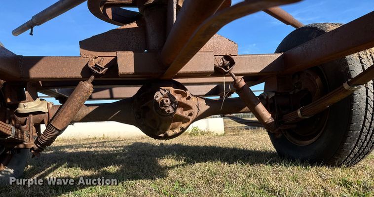 image for item DW6757 Shop built reel trailer