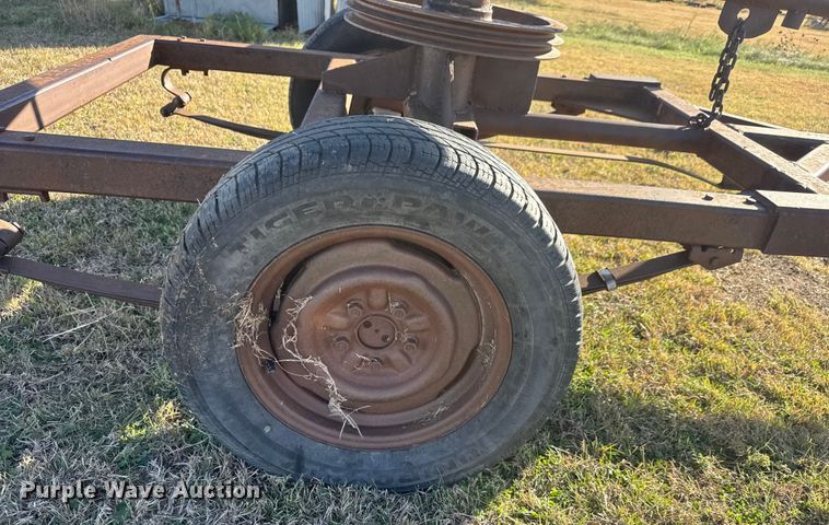 image for item DW6757 Shop built reel trailer