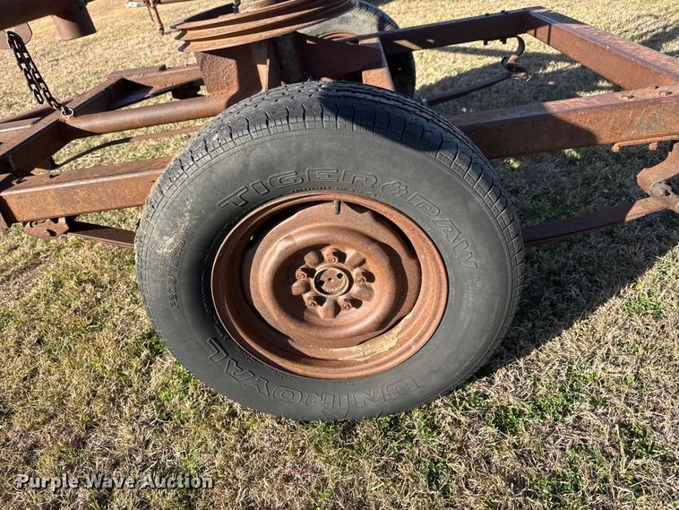 image for item DW6757 Shop built reel trailer