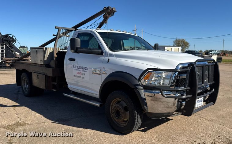 image for item DW6760 2018 RAM 5500HD winch truck