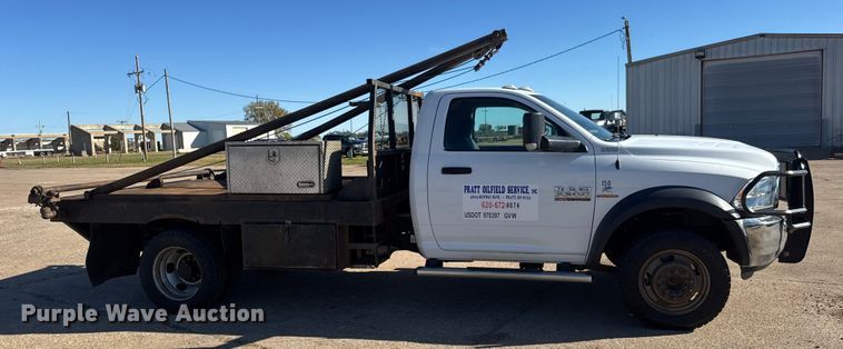 image for item DW6760 2018 RAM 5500HD winch truck