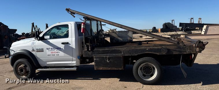 image for item DW6760 2018 RAM 5500HD winch truck