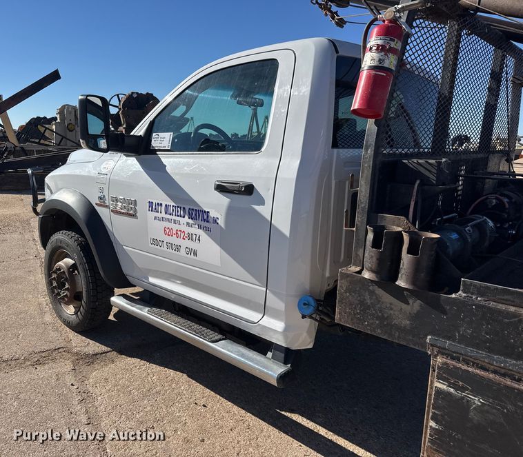 image for item DW6760 2018 RAM 5500HD winch truck
