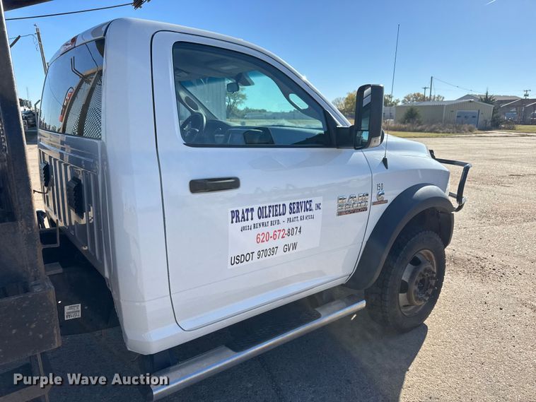 image for item DW6760 2018 RAM 5500HD winch truck