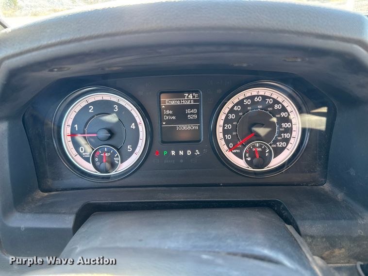 image for item DW6760 2018 RAM 5500HD winch truck