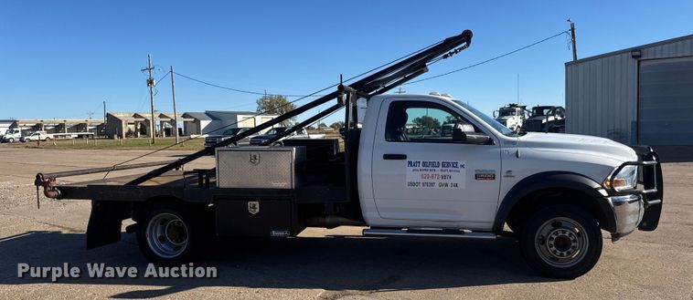 image for item DW6763 2012 Dodge Ram 5500HD winch truck