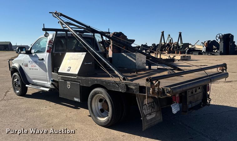 image for item DW6763 2012 Dodge Ram 5500HD winch truck