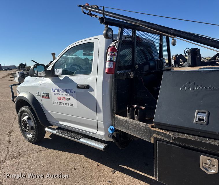 image for item DW6763 2012 Dodge Ram 5500HD winch truck