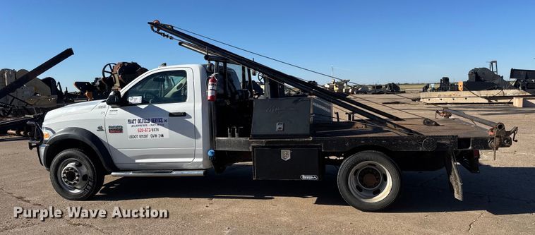 image for item DW6763 2012 Dodge Ram 5500HD winch truck