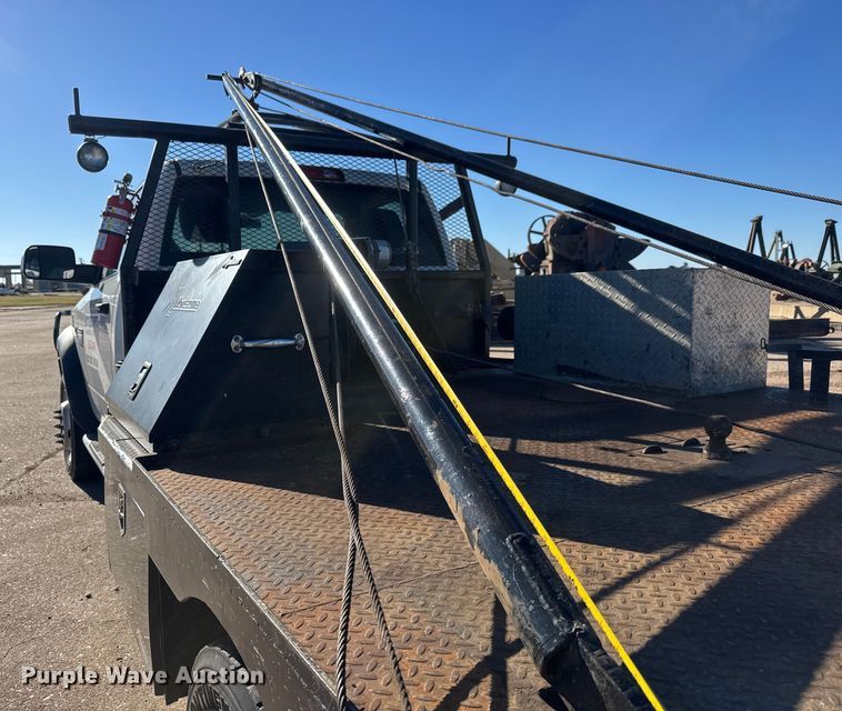 image for item DW6763 2012 Dodge Ram 5500HD winch truck