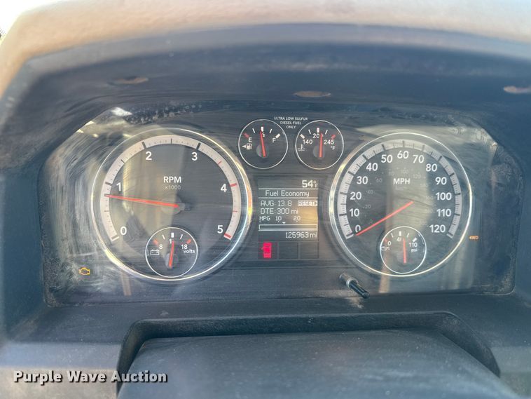 image for item DW6763 2012 Dodge Ram 5500HD winch truck