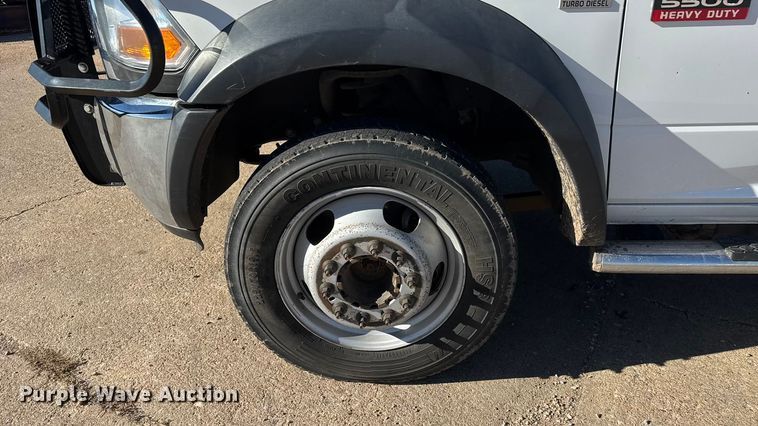 image for item DW6763 2012 Dodge Ram 5500HD winch truck