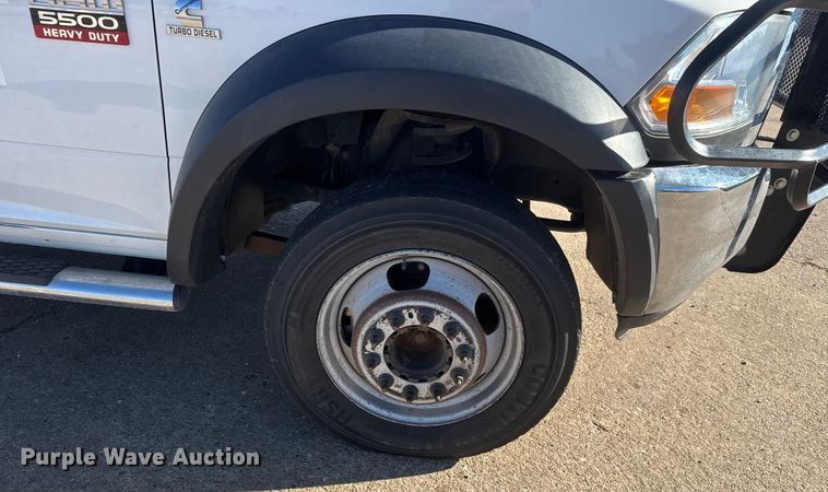 image for item DW6763 2012 Dodge Ram 5500HD winch truck