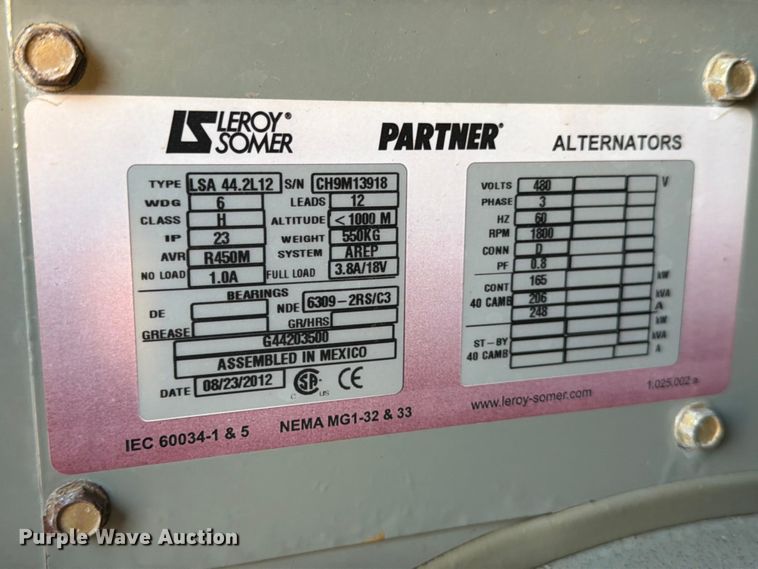 image for item DX5880 Doosan Generator