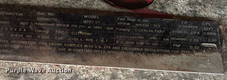 image for item DX5881 Doosan generator