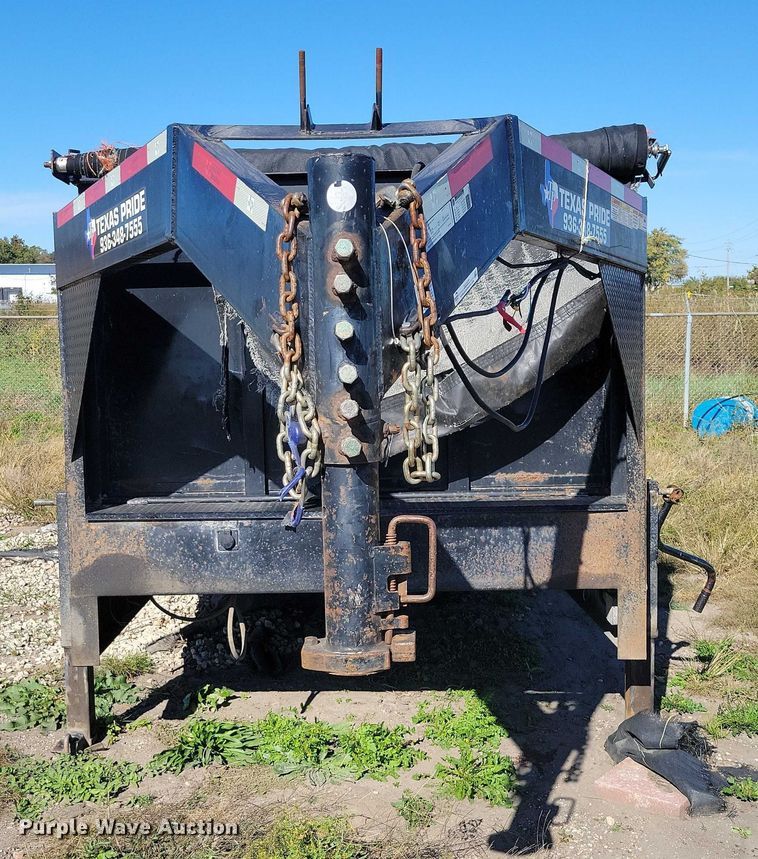 image for item DX6577 2017 Texas Pride DY72021KGN dump trailer