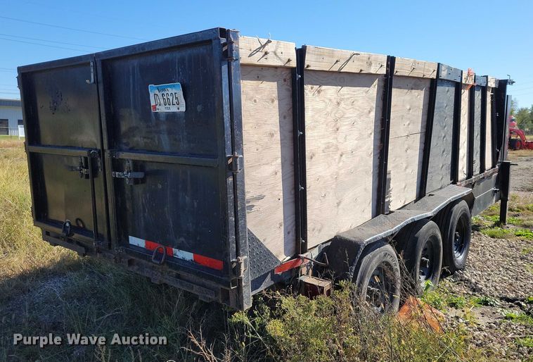 image for item DX6577 2017 Texas Pride DY72021KGN dump trailer
