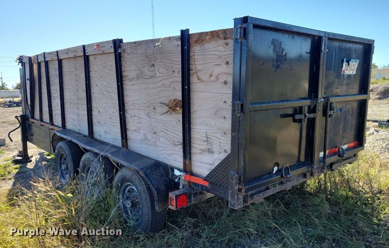 image for item DX6577 2017 Texas Pride DY72021KGN dump trailer