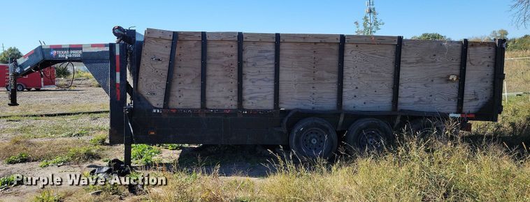 image for item DX6577 2017 Texas Pride DY72021KGN dump trailer