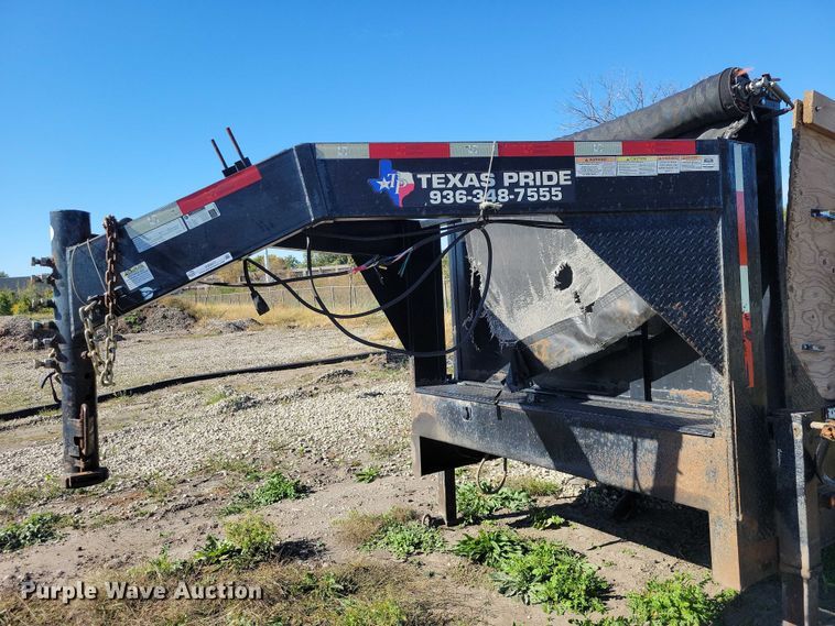 image for item DX6577 2017 Texas Pride DY72021KGN dump trailer