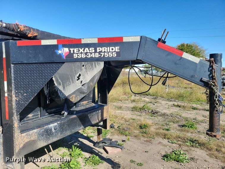 image for item DX6577 2017 Texas Pride DY72021KGN dump trailer