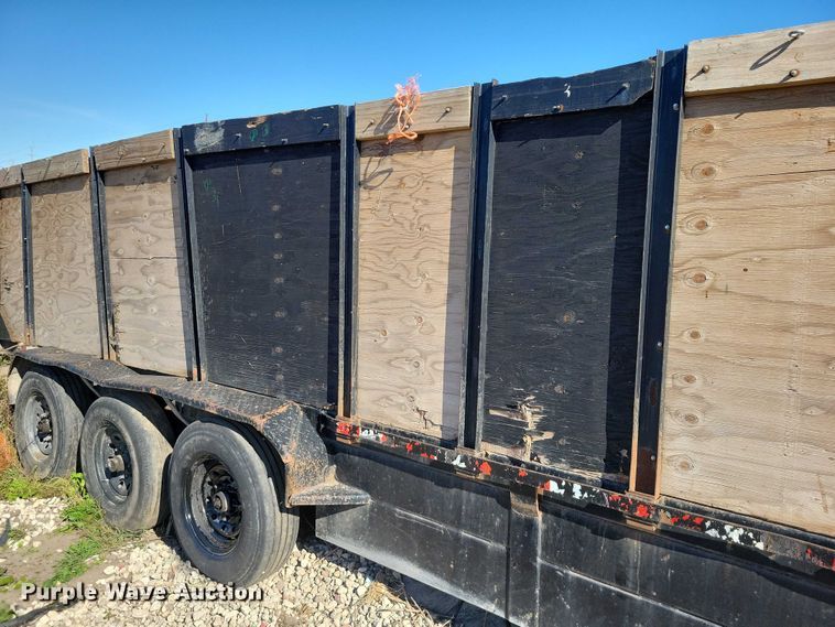 image for item DX6577 2017 Texas Pride DY72021KGN dump trailer
