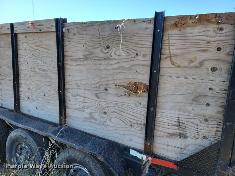 image for item DX6577 2017 Texas Pride DY72021KGN dump trailer