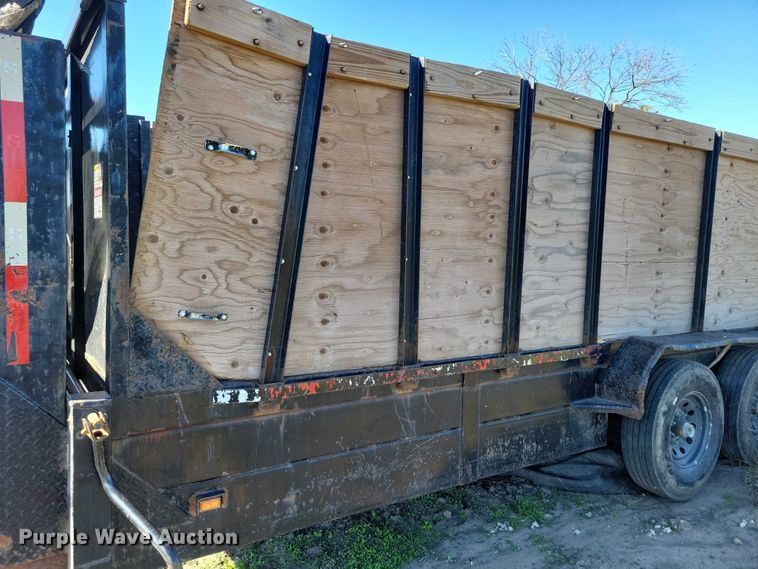 image for item DX6577 2017 Texas Pride DY72021KGN dump trailer