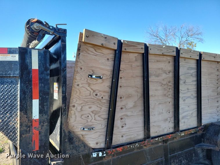 image for item DX6577 2017 Texas Pride DY72021KGN dump trailer