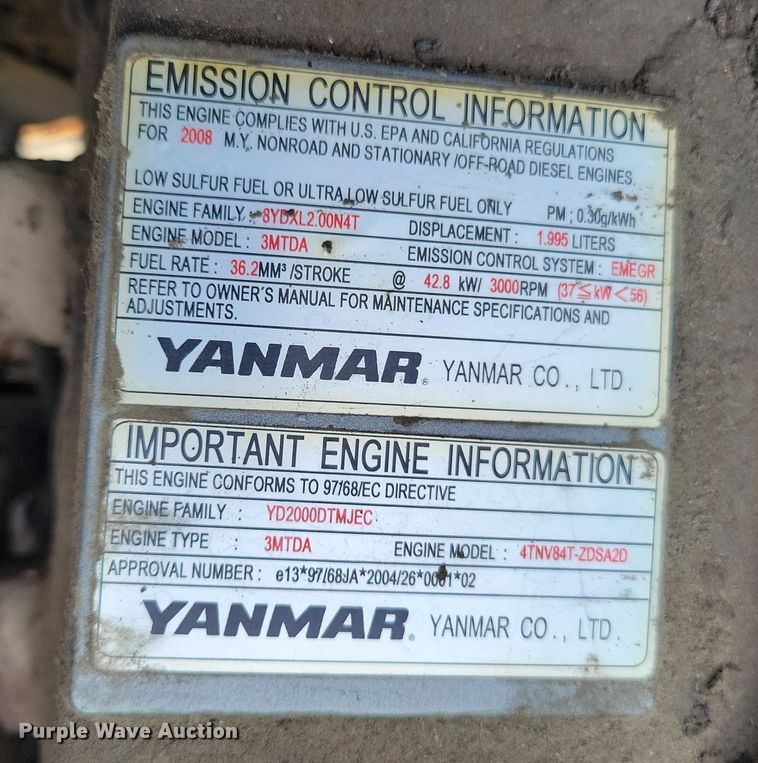 image for item DX6630 2012 Multiquip HTX power trowel