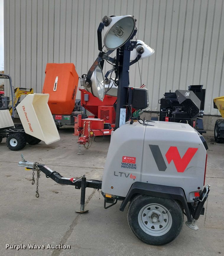 image for item DX6631 2017 Wacker Neuson LTV6 light plant
