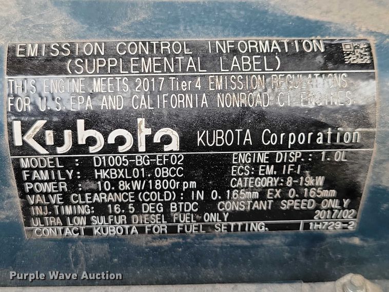 image for item DX6631 2017 Wacker Neuson LTV6 light plant