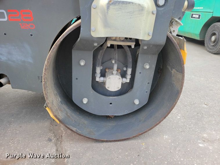image for item DX6633 2017 Wacker Neuson RD 28 120 double drum vibratory roller