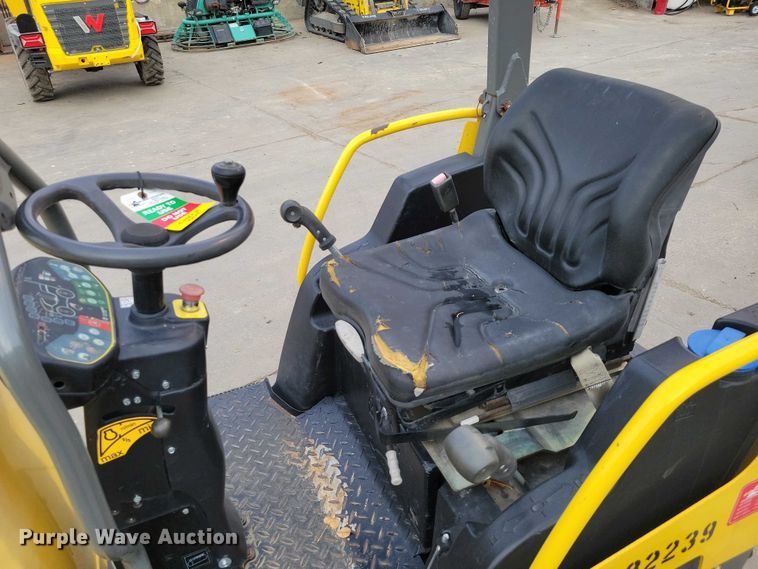 image for item DX6633 2017 Wacker Neuson RD 28 120 double drum vibratory roller