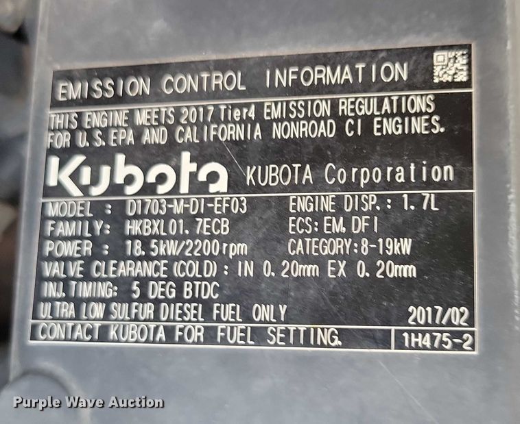 image for item DX6633 2017 Wacker Neuson RD 28 120 double drum vibratory roller