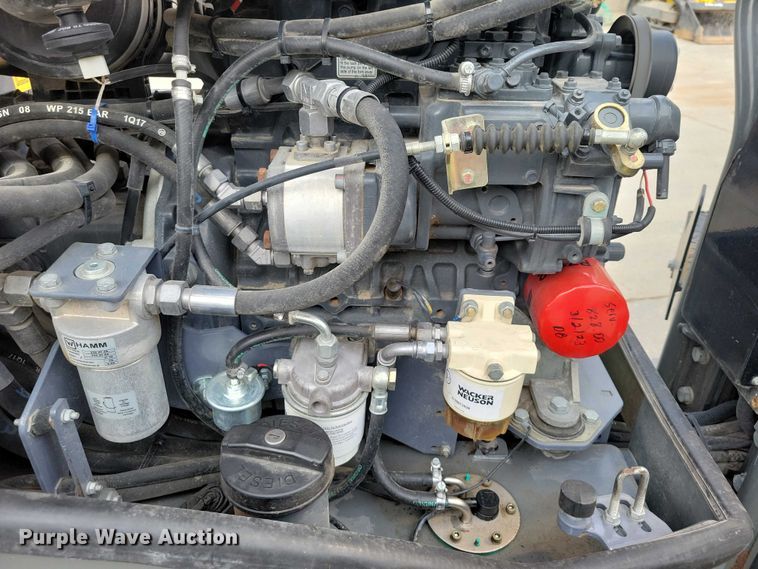 image for item DX6633 2017 Wacker Neuson RD 28 120 double drum vibratory roller