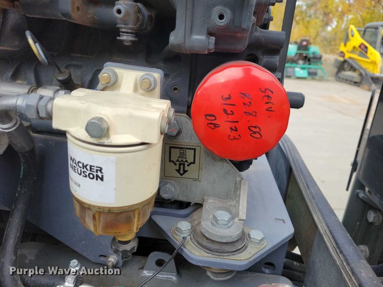 image for item DX6633 2017 Wacker Neuson RD 28 120 double drum vibratory roller