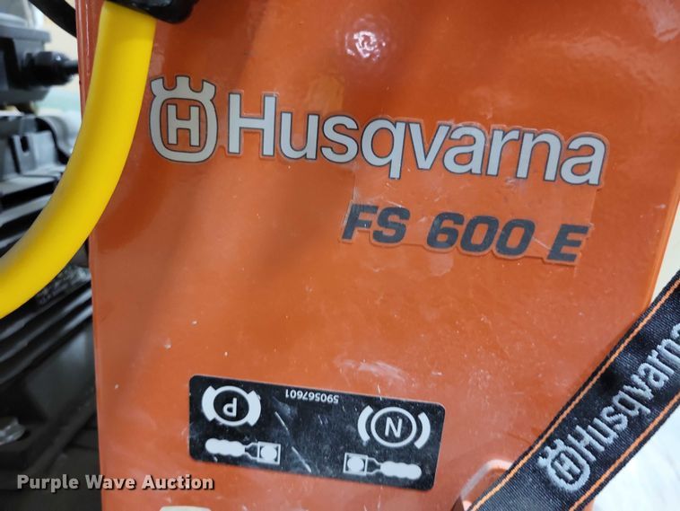 image for item DX6634 Husqvarna FS 600 E concrete saw