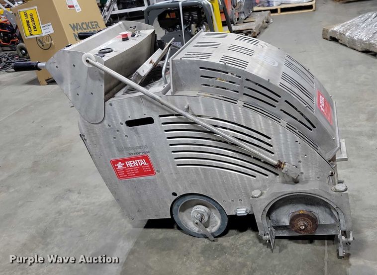 image for item DX6635 2017 Husqvarna Soff-Cut 2500 concrete saw